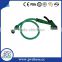 15M / 50FT portable pvc garden hose / roll flat water hose with spray nozzle