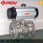 Pneumatic ball valve flange 2'' valve