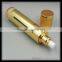 15ml 30ml 50ml aluminium airless bottle for cosmetic lotion cream,80ml 100ml 120ml plastic cosmetic airless pump bottle