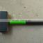 Hand Tool of high hardness octagon hammer with fiber glass handle