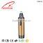 professional2 in 1manual ABS+Aluminum battery operated nose trimmer rotary blades