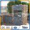 Garden beautiful decor 50cmx50cmx50cm galvanized welded gabion box