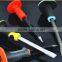 cold plated stone chisel with two-tone rubber grip