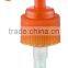 2016 big sale aluminum liquid soap dispenser plastic pump