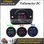 Black Auto DC Voltmeter Voltage Tester in bus