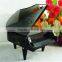 2016 popular piano shape Melody crystal music box