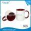 Top grade professional 11OZ double color customized vacuum magic mug sublimation