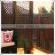 Decorative laser cut metal screens for interior garden outdoor or courtyard