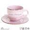 8oz ceramic tea cup and saucer