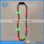 christmas deluxe Light up beads led flashing jewlery necklace
