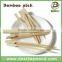 Wholesale square bamboo skewers with logo for BBQ