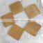 2016 new style bamboo tea and coffe cup mat