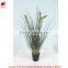 Decorative artificial flocking grass onion grass artificial grass in pot for home and office