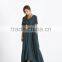 Women's linen maxi dress loose linen cotton kaftan oversize bridesmaid dress large size dress plus size Custom Made