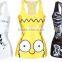 Newest women's style sublimation custom design wholesale tank top yoga tank tops women tank top