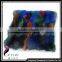 CX-D-55 Genuine Fox Fur Wholesale Custom Colorful Latest Design Cushion Cover