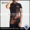 MGOO New Arrival Full Print Mens Streetwear T-Shirt Short Sleeve Longline Curve Bottom T Shirts