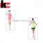 2017 New Women Yoga Set Sports Suits 3 Pcs Female Short-sleeved Summer Fitness