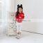 2016 new 3-7 years Bohemia style sweater cute cartoon cotton girl backing sweater