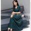 Z&M Women's 2017 New Fashion dress Silk dress Dress dress