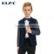 ELPA 2016 Fashion Hot sale Dark Blue China manufacture casual kids blazer with gray sleeve