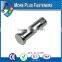 Made In Taiwan Bright Zinc Plated Steel Plain Finish Universal Clevis Pin