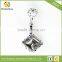 Fluorescence Surgical Trendy Stainless Steel Square Shape Belly Button Ring Sexy Body Piercing Jewelry