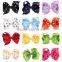 Baby Girl Boutique Hair Bows clip Alligator Clip Headband Ribbon