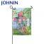 ODM 12x18 Inch Both Side Printing 300D Polyester Custom Spring Flowers Garden Flag