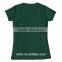 201501001121 Green Short Sleeve Women Running T-shirt