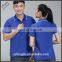 Custom lovers polo shirt of fabric weight material