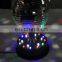 Party Disco Mirror Ball Spinner Motor with colorful LED light