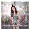 2016 flower print pattern short jumpsuit wholesale paypal payment