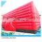 10*10M red inflatable cube tent,inflatable square tent