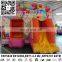 Happy clown multiplay inflatable bouncer house with slide for party