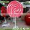 Gaint Size Resin Candy Statue Decoration