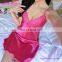 Cheap Price Multiple Colour Slik Sexy Fat Women Babydoll Lingerie