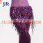 Beautiful Cheap Tassel Belly Dance Sequin Hip Scarf Y-2014#