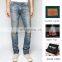 Classic denim jeans pants your own brand jeans men bogart slim fit rolling stone wash jeans oem & odm manufacturer