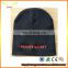 high quality jacquard weave knit beanies embroidery hat