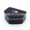 2015 small Christmas gift black tin box for sweets