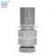 Stainless steel fitting adapter quick disconnect for hose pumps fittings coupler