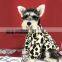 luxury pet dog overcoat Dog cat Leopard grain coat fashion Branded clothes extravagant