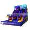 2020 popular portable tall slide ,inflatable crayon bounce house with slide with big octopus cartoon