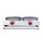 bakery equipment commercial crepe machine GAS crepe makers double head crepe making machine with factory price