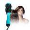 Custom rotating electric hair curler one step hair dryer brush for sale