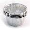 hot sales silver red green gold takeaway eco-friendly oval aluminium foil cup