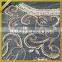 Wedding decoration beaded crystal rhinestone large appliques FHA-035