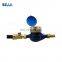 brass lockable ball valve for water meter with brass key