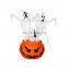 Promotional Halloween inflatable LED light pumpkin with animated ghost for party /event decoration